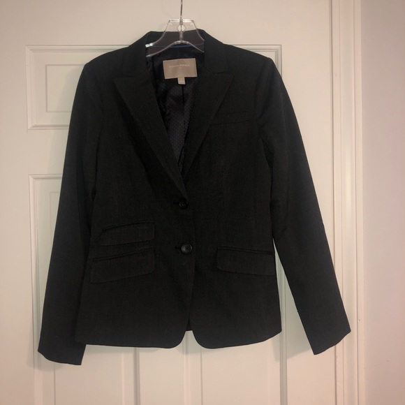 Charcoal gray nwot banana republic blazer - Picture 2 of 5